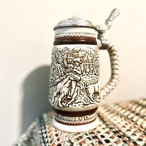 Avon "Cattle Drive" Beer Stein